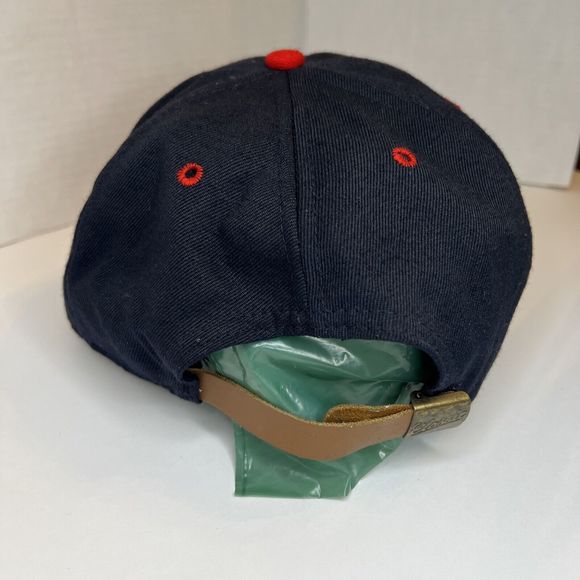 Vintage 90s CHP USA 50 Star Flag Embroidered Trucker Hat Cap SnapBack Trucker - Picture 13 of 16